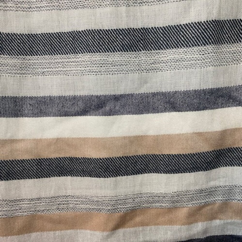 Talbots Striped long Scarf - Picture 6 of 9